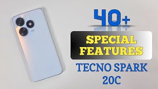 Tecno Spark 20C Tips And Tricks | 40+++ Special Features - You Must Know!