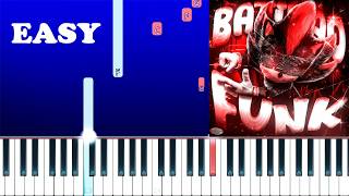 BATIDAO FUNK - ZXKAI x Rezcaze x MC Kaique SP x KINGXND (BEGINNER Piano Tutorial)