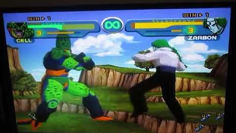 Dragon Ball Z Budokai(Gamecube)-Cell vs Zarbon