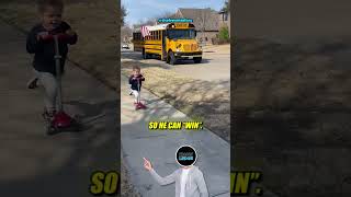 Bus Driver Lets Him Win Every Day