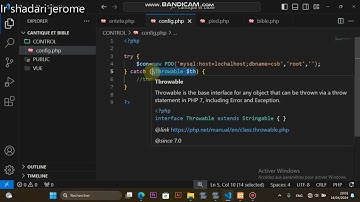 Connexion de la base des données MySQL avec php 2024