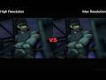 MGS1 (Master Collection): High Resolution vs Max Resolution on PS5 Pro