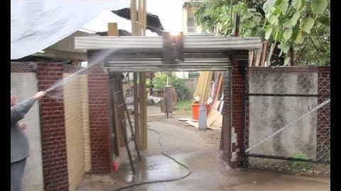 Waterproof Demo 300W Motion Sensor Security Light and Video Camera - SmartGuard