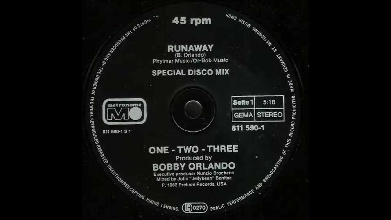 One Two Three – Runaway Special Disco Mix 1983