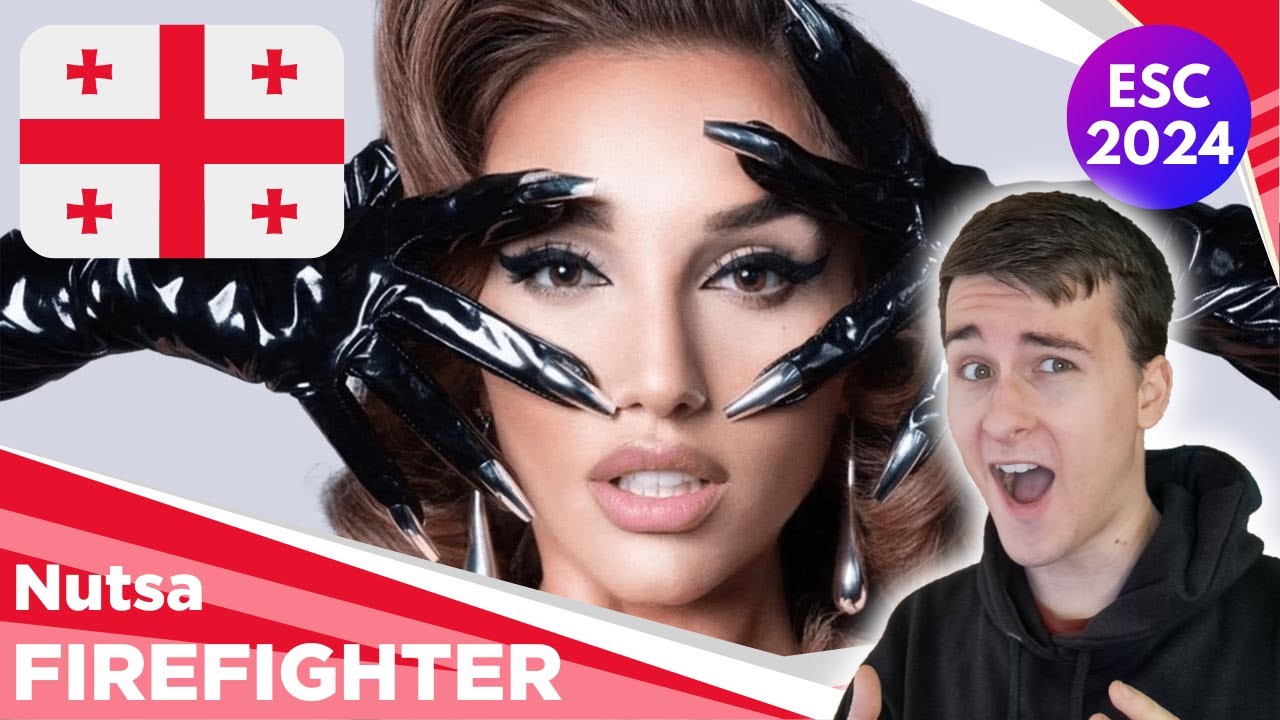 Firefighter Nutsa Reaction Eurovision 2024 🇬🇪 YouTube