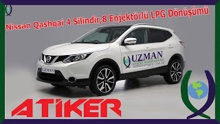 Nissan Qashqai Atiker LPG Montajı. Nissan Qashqai Atiker LPG Montajı.