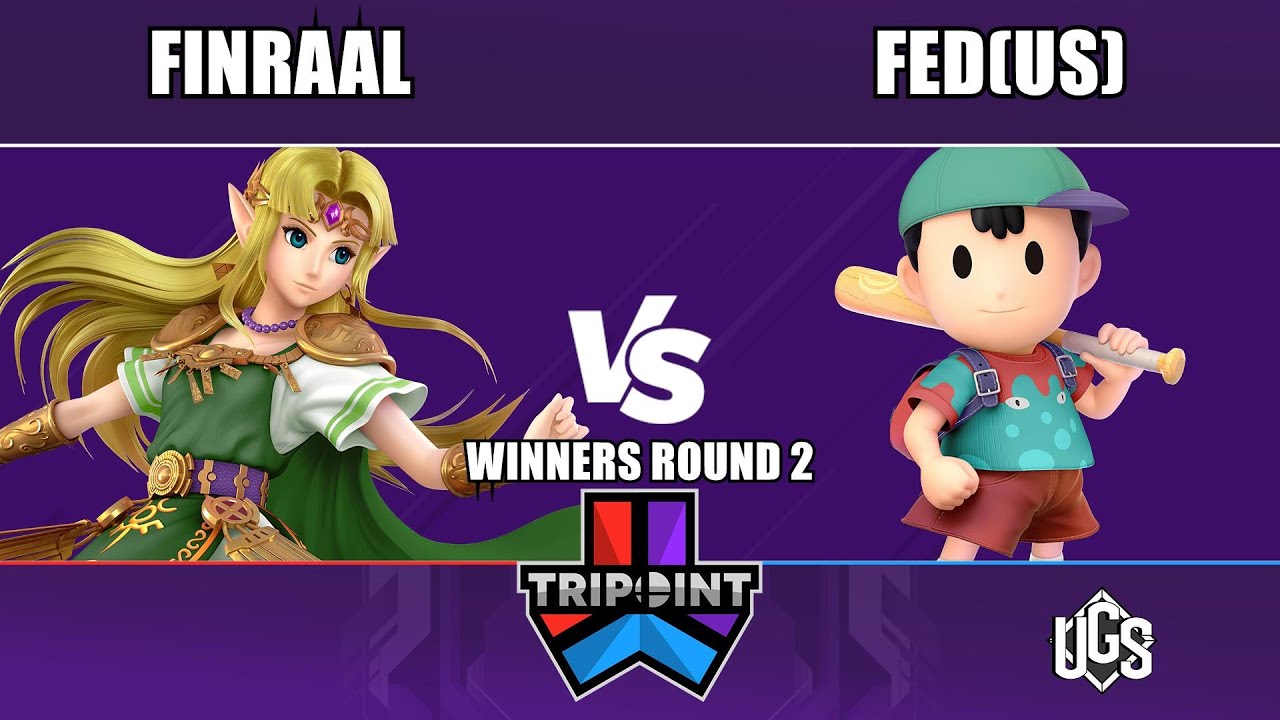 Tripoint Smash 262 - Winners Round 2 - Finraal(Zelda) Vs. fed(us)(Ness)
