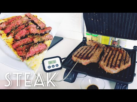 Tost Makinesinde Antrikot Steak Nasıl Pişirilir | Kalın Et Pişirmenin En Kolay Yolu | Dökümix
