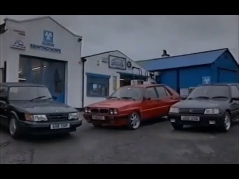 Lancia Delta Integrale, Saab 900 Turbo, Peugeot 205 GTi - Top Gear 1995