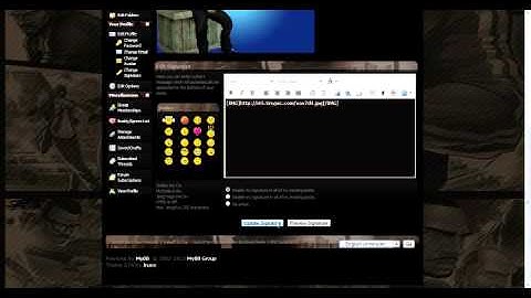MyBB forums signature issue.