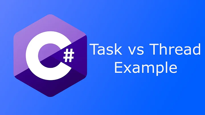 Task vs Thread in C#: Task Example