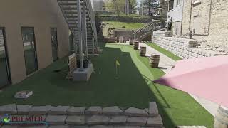 Artificial Grass - Beer Garden Knuth Brewery, Ripon, WI