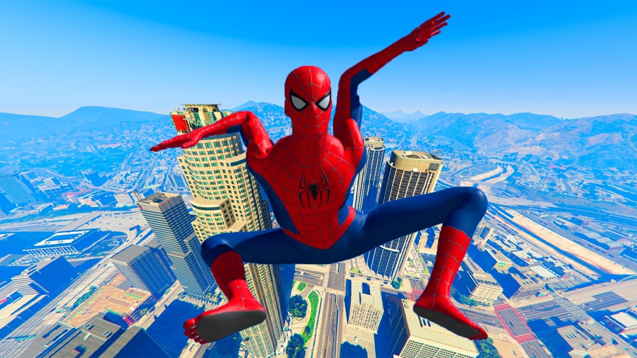 GTA 5 EPIC RAGDOLLS AND FAILS 2: SPIDERMAN CRAZY FAILS