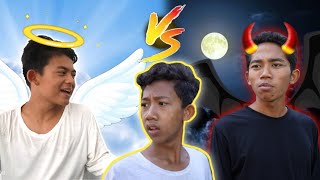 MALAIKAT VS IBLIS MENGENDALIKAN HIDUPKU SEHARIAN / ADA BAIK DAN JAHAT! | Mikael TubeHD