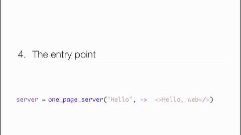 OPA Tutorial: Hello, web