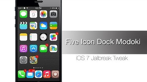 How to get Five icons in your iPhone dock - iPhone Hacks