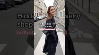 Hidden gem jewellery shop in Paris #paris #paristips #parishopping Hidden gem jewellery shop in Paris #paris #paristips #parishopping