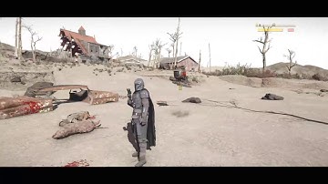 fallout 4 much better 3rd person animations MANDALORIAN STYLE   1handed pistol edition BETA