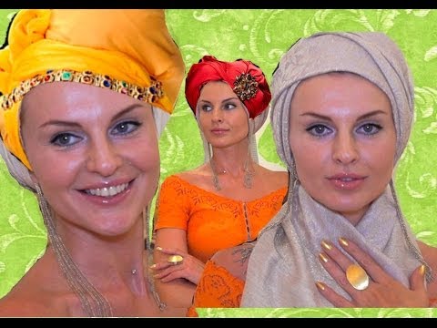 Модный ЛУК ТЮРБАН МОДА СТИЛЬ HOW to TIE a HEAD scarf (KatyaWORLD)