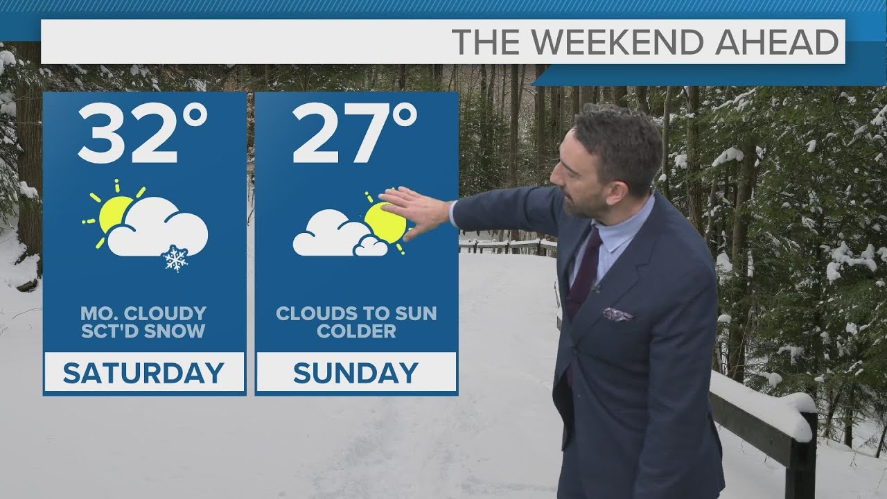 Another cold day with lingering lake snow: Cleveland weather forecast ...