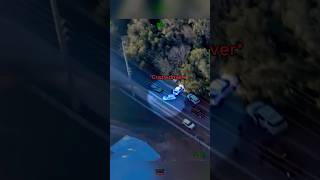 Police chase ends with a crazy twist... 😳