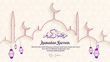 Happy Ramadan Kareem   Greeting   Opener   Intro for After Effects 2023