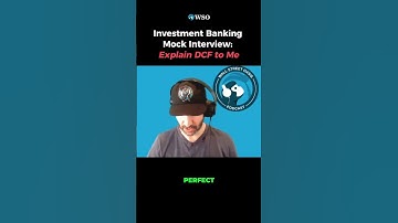 Explain DCF to Me: REAL Investment Banking Interview Question!