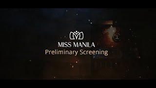 Miss Manila 2023 Preliminary Screening | KreativDen