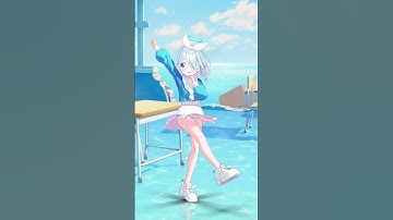 Thumbnail of 【MMD】APT - ROSÉ & Bruno Mars dance cover by Blue Archive Arona アロナ #shorts #mmd #apt #challenge