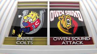 Barrie Colts at Owen Sound Attack | Feb. 21st, 2024