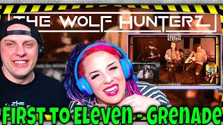 Download lagu First to Eleven - Grenade by Bruno Mars (Acoustic Cover Livestream) THE WOLF HUNTERZ Reactions