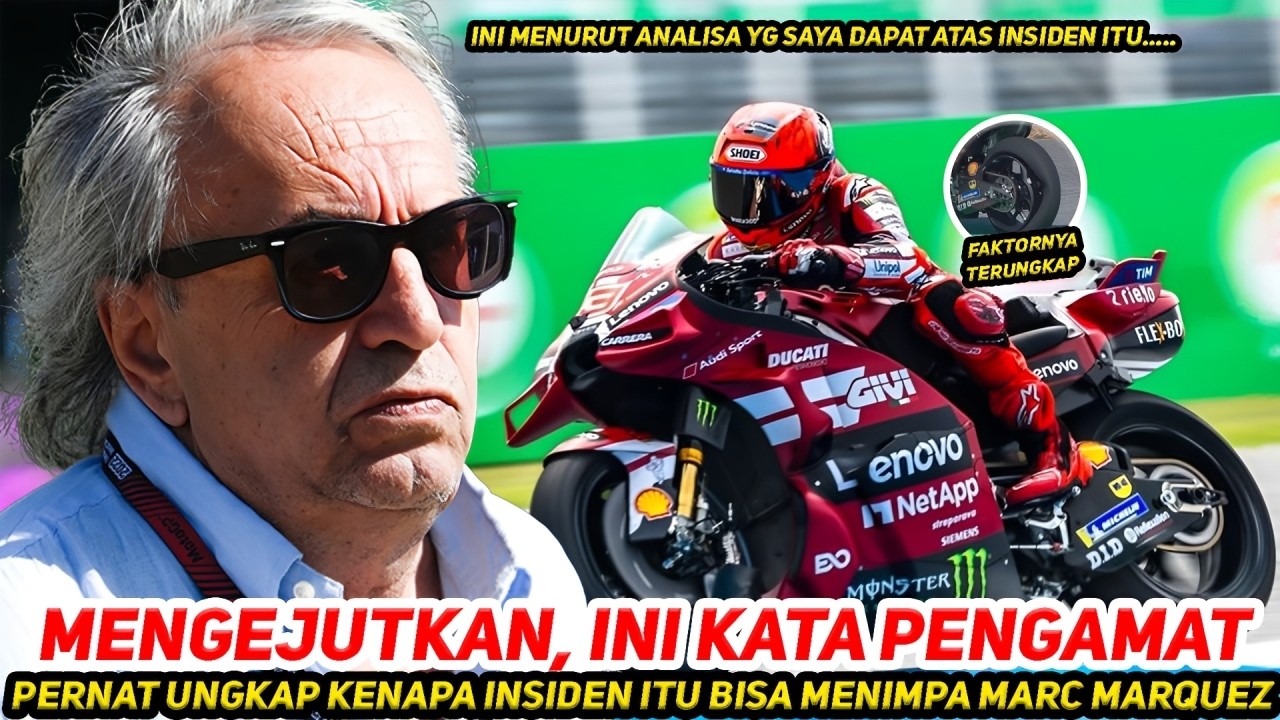 ANALISA CARLO PERNAT MENGEJUTKAN🔥UNGKAP INSIDEN BAN MARC MARQUEZ MENURUTNYA~SANGAT PLOTWIST TERNYATA