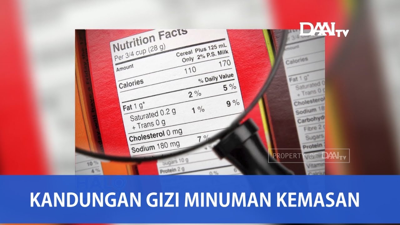 Kandungan Gizi Minuman Berpemanis dan Karbonasi | Kandungan Gizi