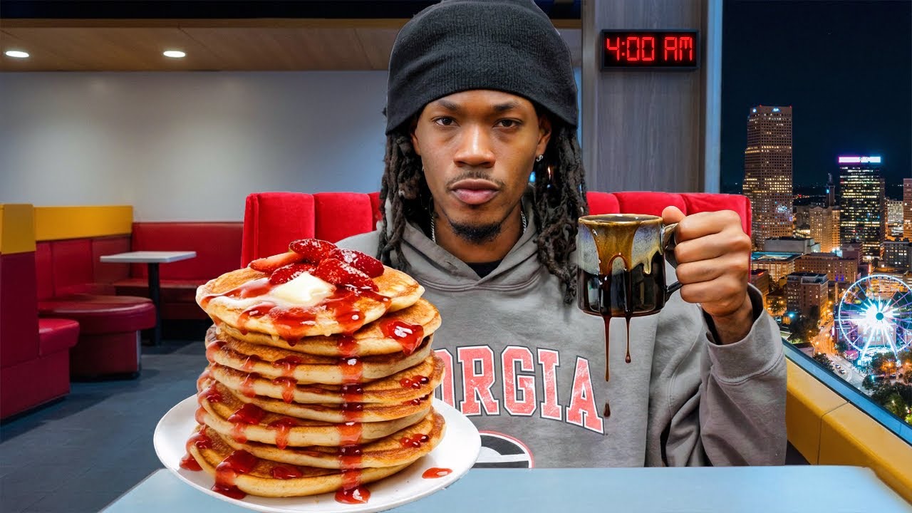 I Tried 24 Hours Restaurants at 4am in Atlanta - YouTube