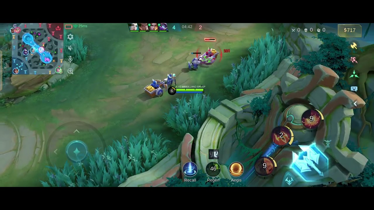 Push party rank Damage ngeriii Hanabi