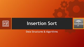 DSA Lecture 11- Insertion Sort