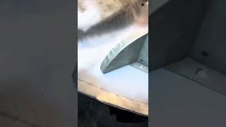 Boot floor repairs and closing pannel