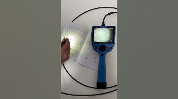 HD Industrial Borescope with 360 Degrees Joystick Rotation, 5.2-Inch Monitor, Photo Editing Function