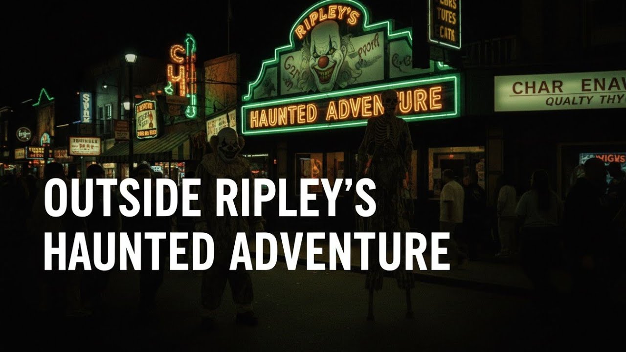 Outside Ripley’s Haunted Adventure (2007) | Strange American Street Documentary