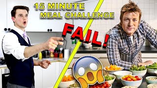 SUITUPSAM VS JAMIE OLIVER 15 MINUTE MEAL CHALLENGE