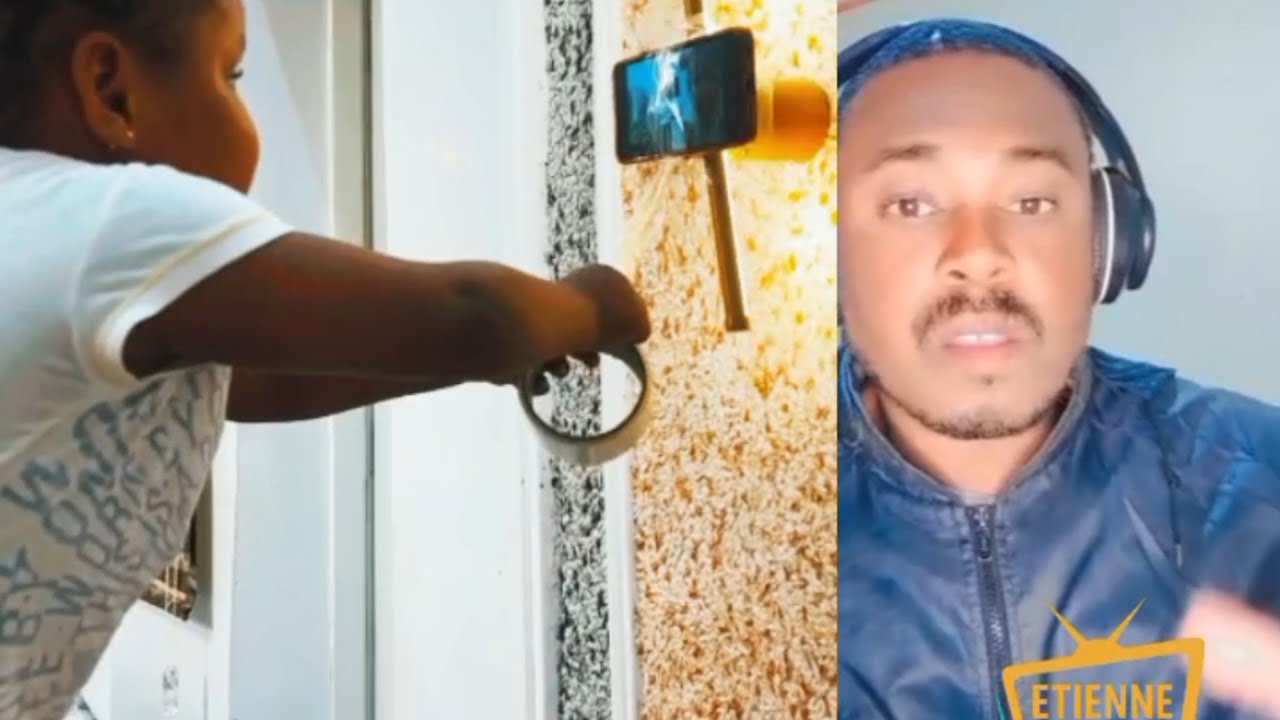 DAVINA FÈ PAPAL KENBE MADANM LI AK YON LÒT NÈG.