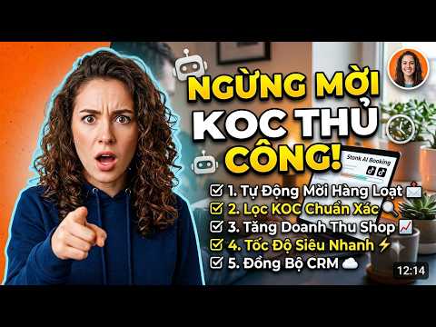 Video hướng dẫn STONK AI BOOKING