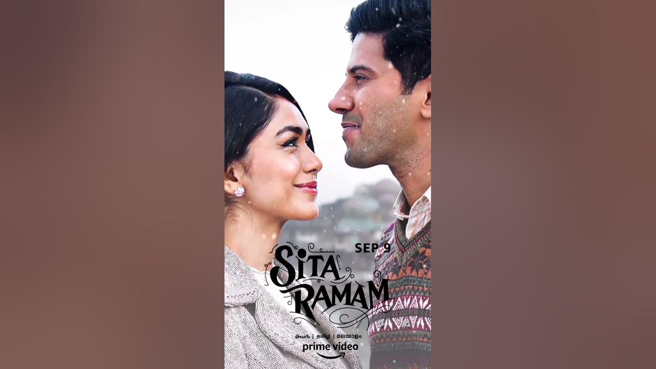Sita Ramam On Prime Sep 9th sitaramam dulquersalmaan mrunalthakur