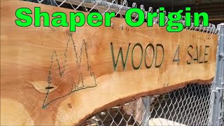 Shaper Origin Wooden Sign Project
