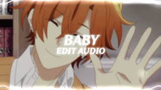 baby - justin beiber ft. ludacris (edit audio)