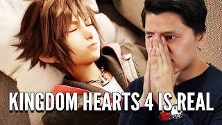 KINGDOM HEARTS 4 IS A REAL GAME - LIVE REACTION