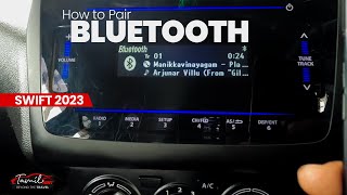 How to Pair Bluetooth device on Maruti Swift 2023 #tamilhint