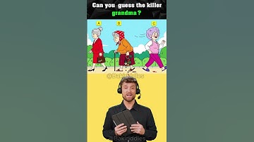 Can You Spot the Killer Grannies ? #logicpuzzles #brainteasers  #riddle #viralshorts #viral #short