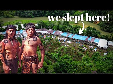 We went to a remote tribal village in Sarawak, Malaysia (Shocking!) 🇲🇾