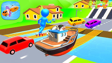 SHAPE SHIFTING 🚗 🚗⛵ All Levels Walkthrough Gameplay Android-iOS Change Vehicle Race GTYH67OU